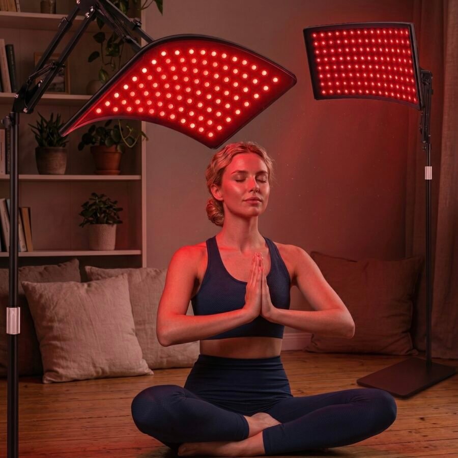 LuminoMax 360 Pro terapijos lempa su stovu